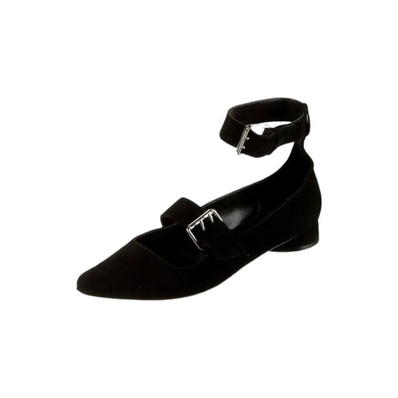 Opening Ceremony Buckle suede flats Size Eur 36/ 6 USA - Picture 3 of 15